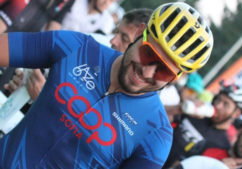 Емил Стойнев от Колоездачен клуб КООП триумфира на Обиколката на Витоша!